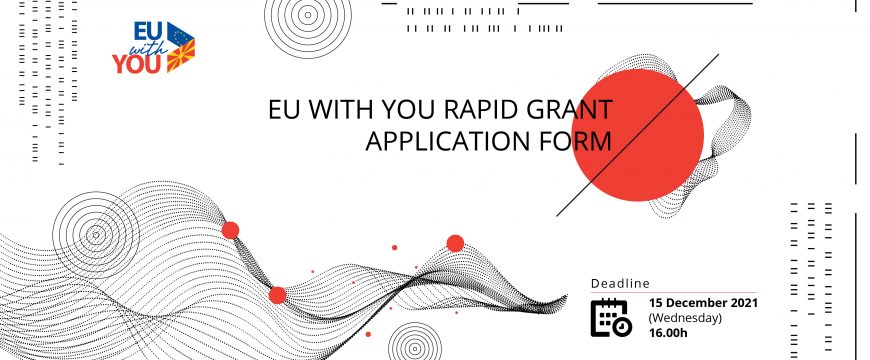 “EU WITH YOU RAPID GRANT PROGRAMME” – CLOSED