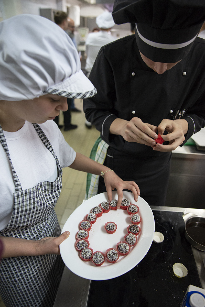 Pre- Culinary event at Vocational School Lazar Tanev