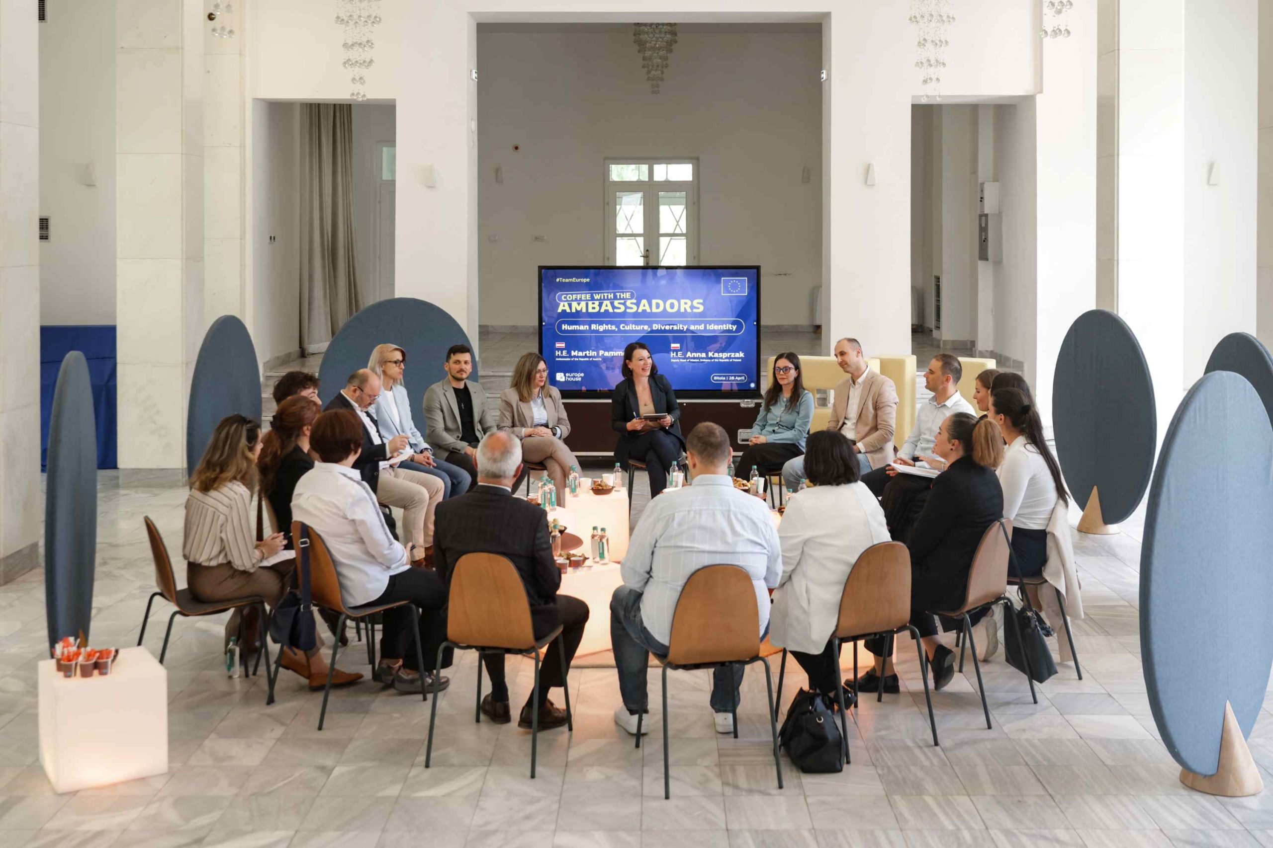 COFFEE WITH AMBASSADORS – DIALOGUE ON IDENTITY, CULTURE AND EUROPE